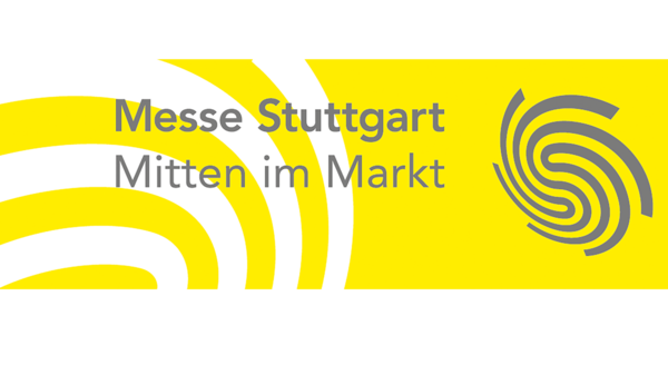 Das Logo der Landesmesse Stuttgart GmbH.