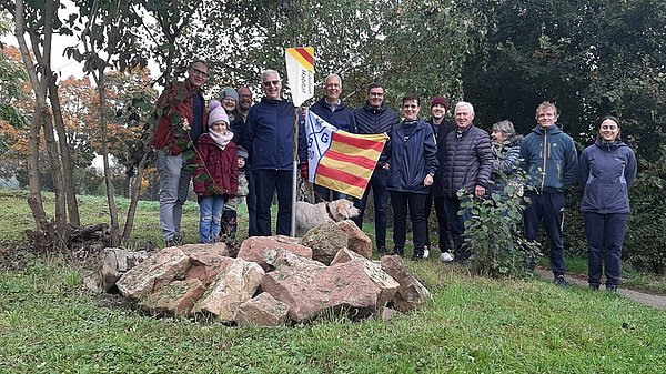 Mannschaft der Mannheimer Rudergesellschaft