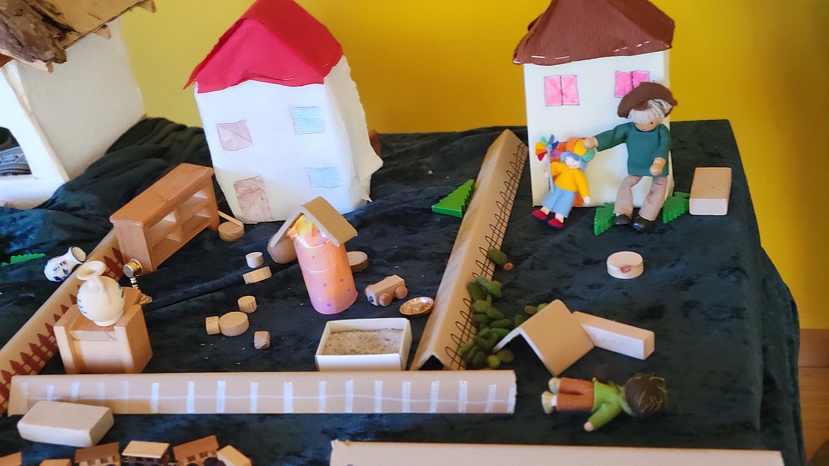 Einführung in das Thema mit einem Figurenspiel „Warum macht Herr Kringel nicht mit?“