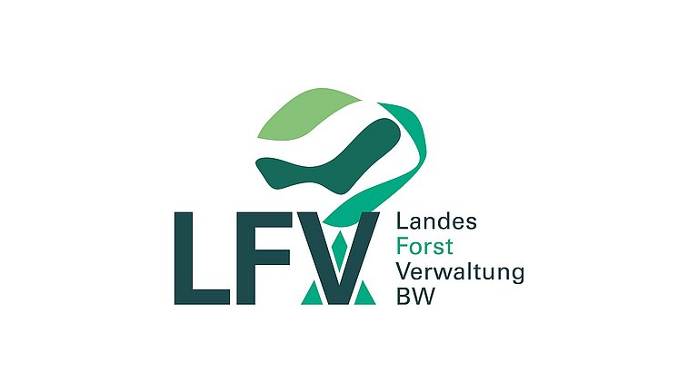 Logo LFV, der Landesforstverwaltung Baden-Württemberg
