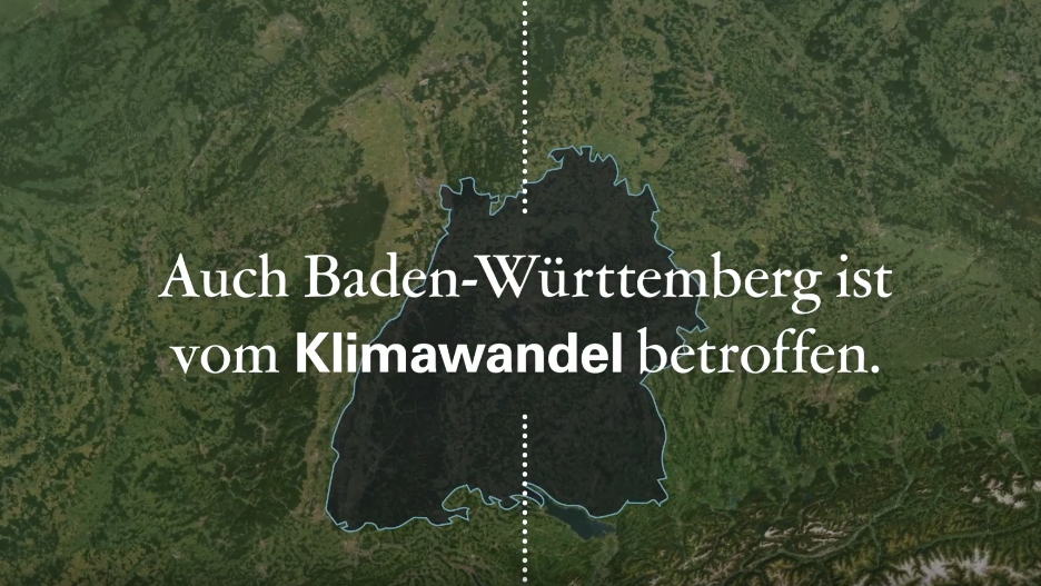 Landkarte Baden-Württemberg