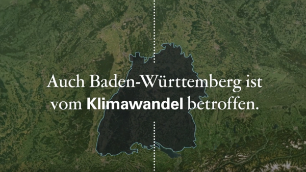 Landkarte Baden-Württemberg