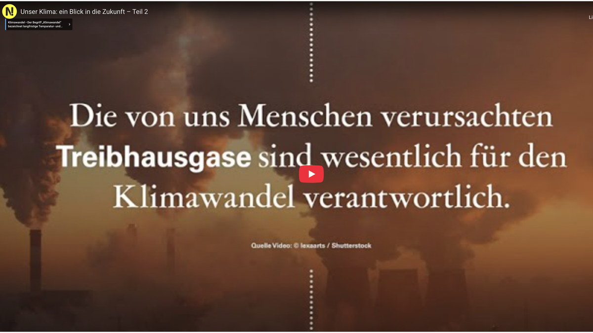 Thumbnail für Video Erderwärmung.