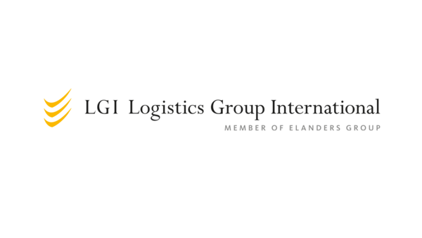 Das Logo der LGI Logistics Group International GmbH.