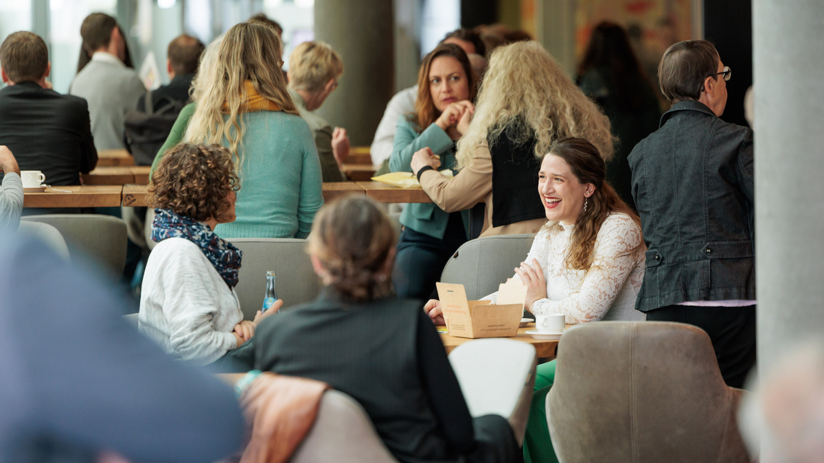 Netzwerken beim Klimawin BW-Forum
