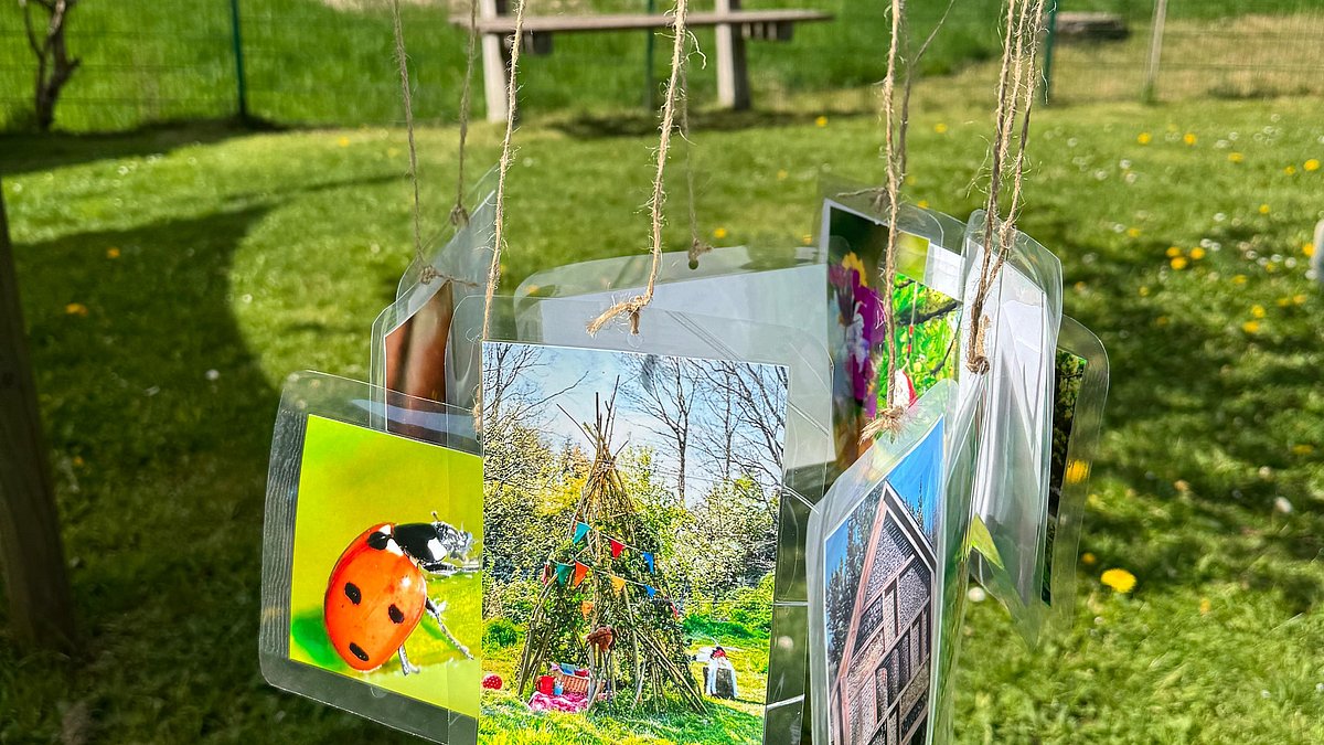 Aktiver Vortrag mit Bildern.