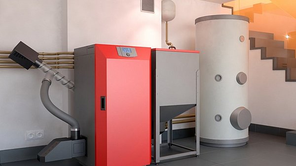 Heizanlage des SSV Hohenacker