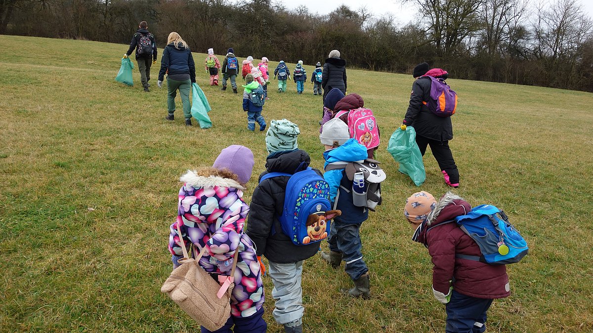 Teilnahme an der Stadtputzete