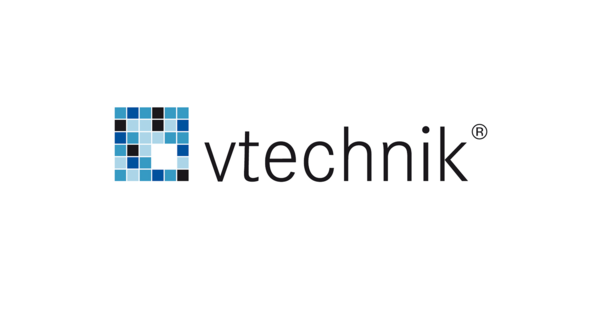 Das Logo der vtechnik Planung GmbH.
