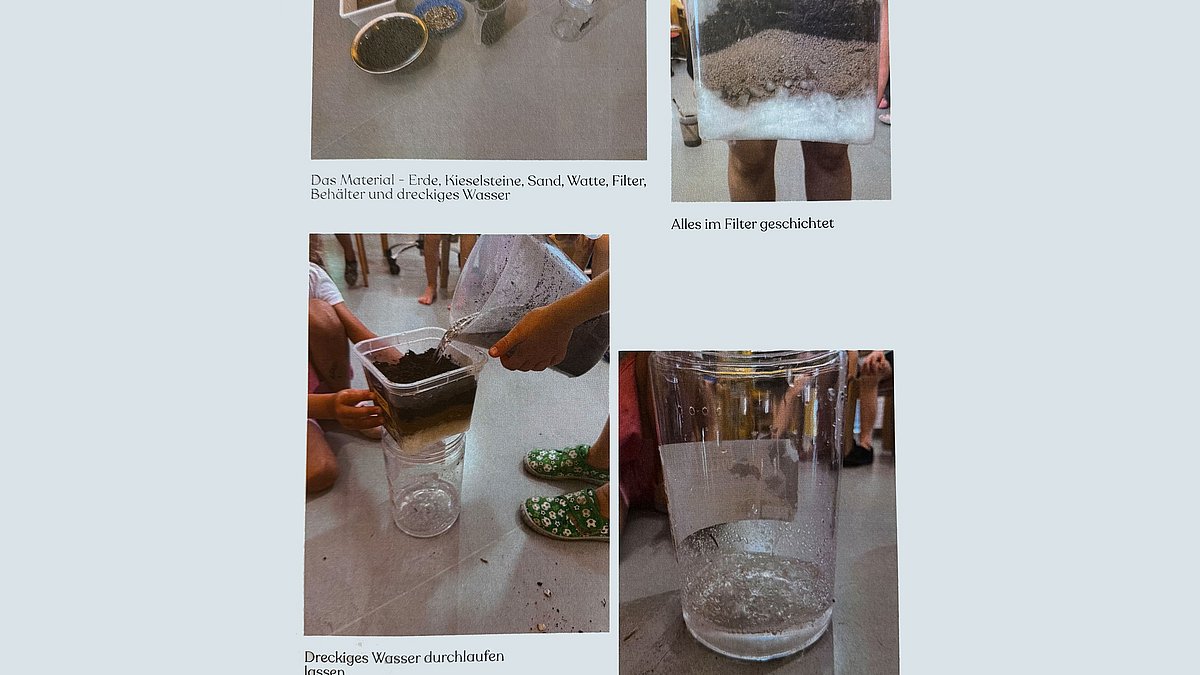 Eigenen Wasserfilter bauen