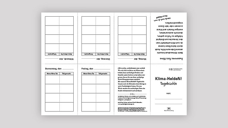 Klima-HeldeN! Tagebüchle