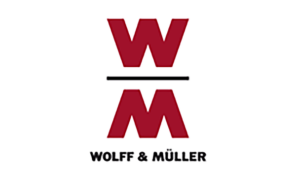 Das Logo der WOLFF & MÜLLER Holding GmbH & Co. KG.