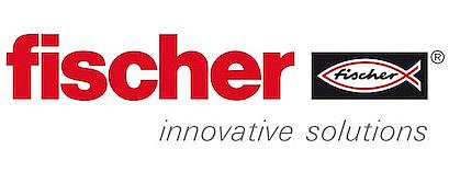 Das Logo der Fischerwerke mit dem Schriftzug "innovative solutions".