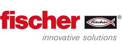 Das Logo der Fischerwerke mit dem Schriftzug "innovative solutions".