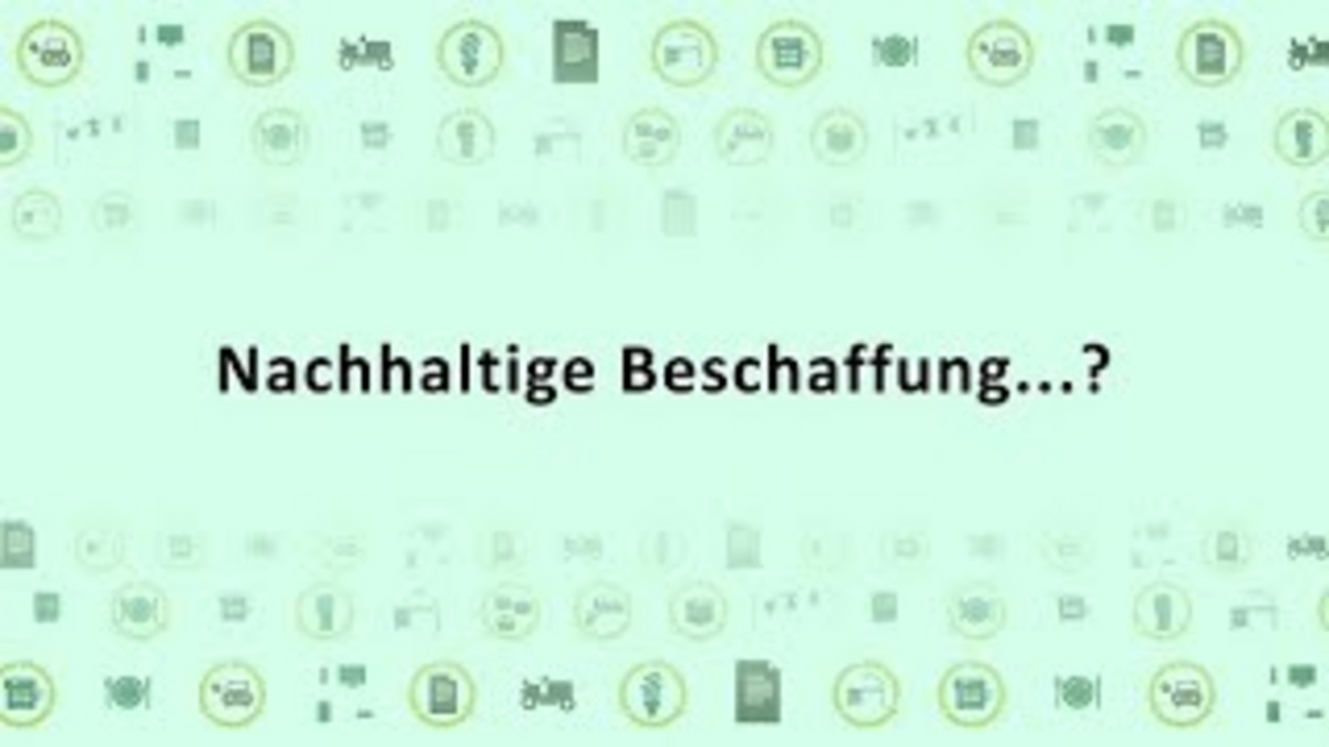 Der Film beschäftigt sich mit den alltäglichen Herausforderungen einer fiktiven Beschaffungsstelle rund um eine nachhaltige öffentliche Beschaffung. Der Film zeigt, wie im Beschaffungsverfahren bei den unterschiedlichsten Leistungen Nachhaltigkeitsaspekte eingebaut werden können.