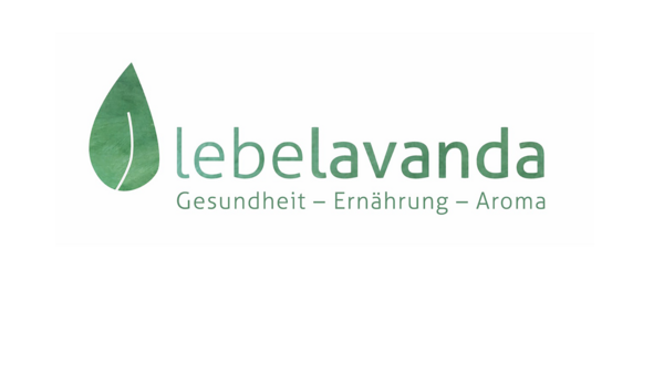 Das Logo von Lebelavanda Gesundheit-Ernährung-Aroma.