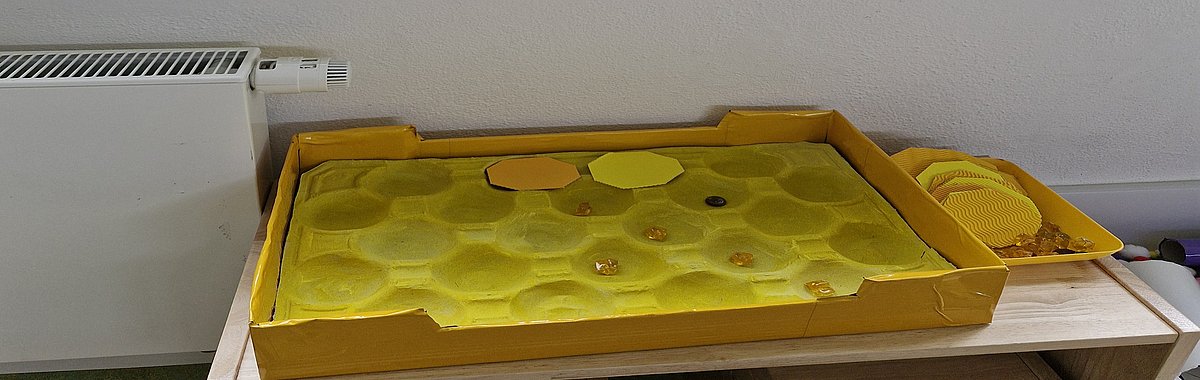 Mit den Kindern für Kinder entwickelte Spielideen.