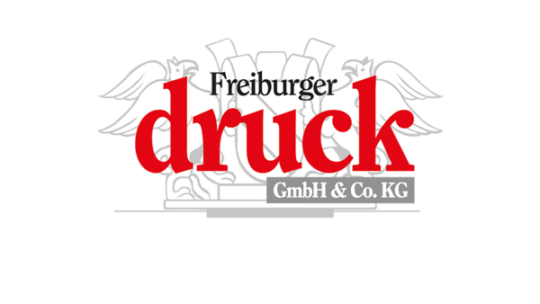 Das Logo der Freiburger Druck GmbH & Co. KG.