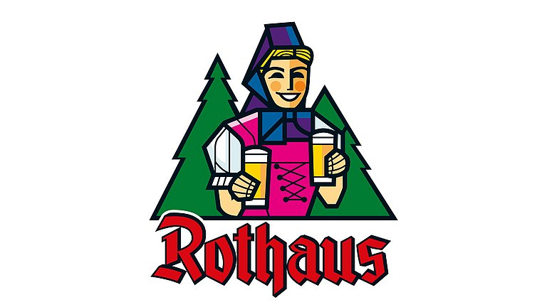 Das Logo der badischen Staatsbrauerei Rothaus AG.