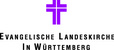 Logo der evangelischen Landeskirche in Württemberg.