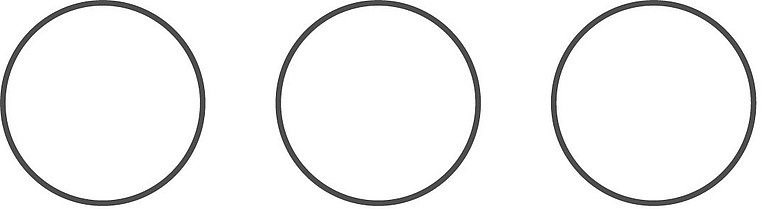 Quer liegende Ampelkreise ohne Farbmarkierung zeigen auf, dass für diesen Indikator keine Bewertung vorliegt.