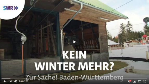 Zum Video des SWR zum Thema Klimawandel: Kein Winter mehr?