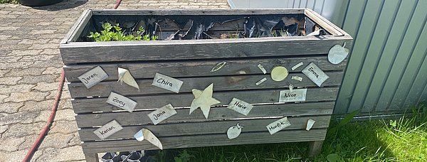 Hochbeet Kräuterbeet