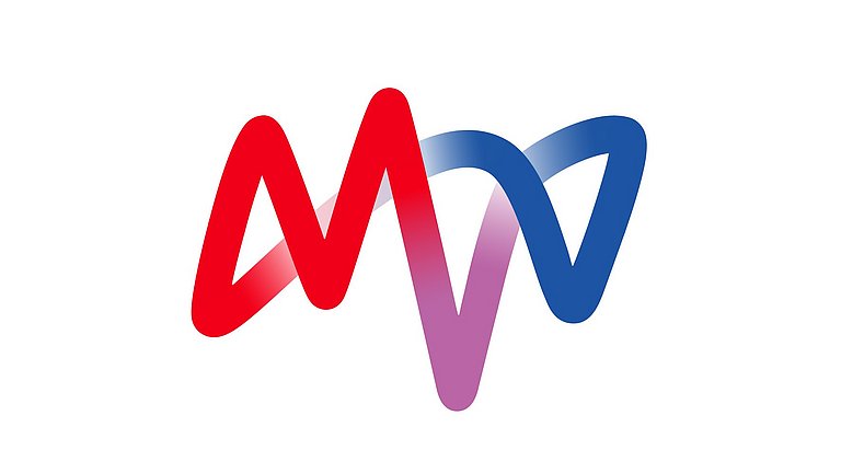 Das Logo der MVV Energie AG.