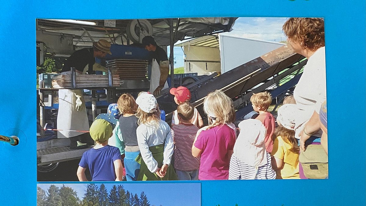 Auszug Portfolio, Besuch der Mobile Saftmoscht des Biohof Brugger, Bodnegg