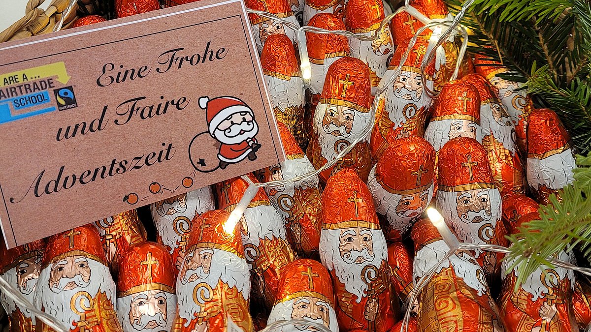 Fairtrade Nikolaus Aktion am WG West