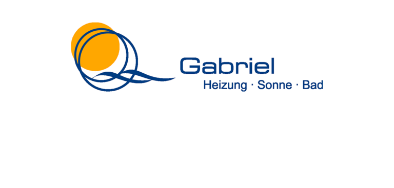 Logo der Gabriel GmbH Heizung Sonne Bad Logo der Gabriel GmbH Heizung Sonne Bad