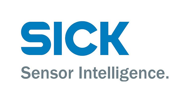 Das Logo der SICK AG.