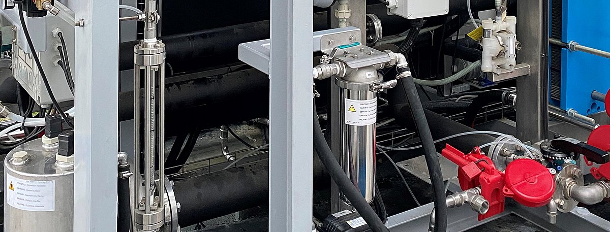 Dateilausschnitt aus einer Verdampferanlage.