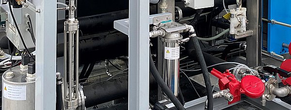 Dateilausschnitt aus einer Verdampferanlage.