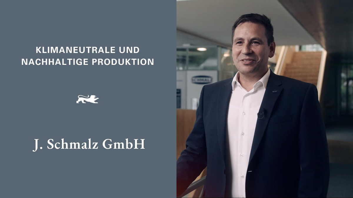 Zum Unternehmensvideo der J. Schmalz GmbH 