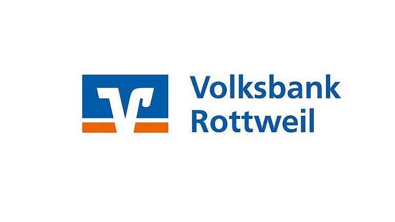 Das Logo der Volksbank Rottweil eG
