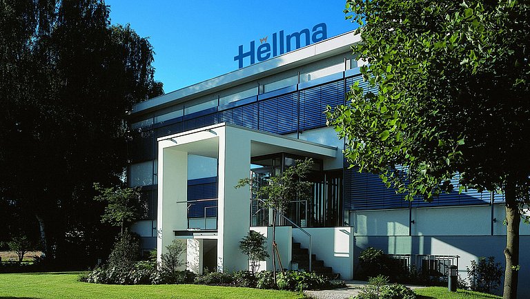 Gebäude von Hellma in Müllheim
