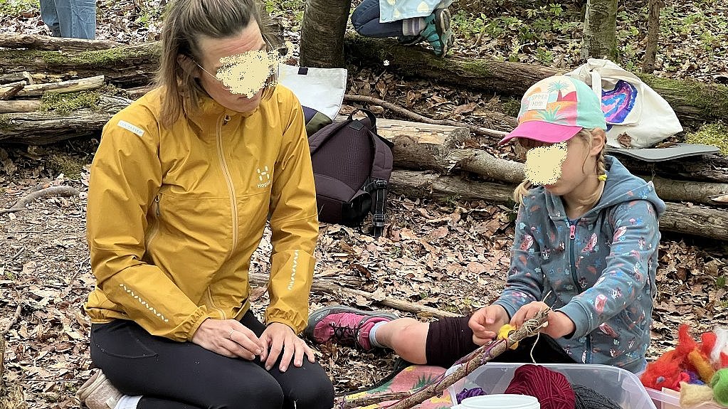 Kreativangebot: Wir gestalten Naturbilderrahmen