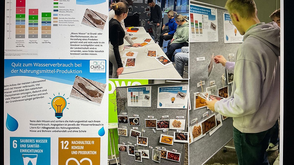 Quiz zum Wasserverbrauch von Schalenfrüchten