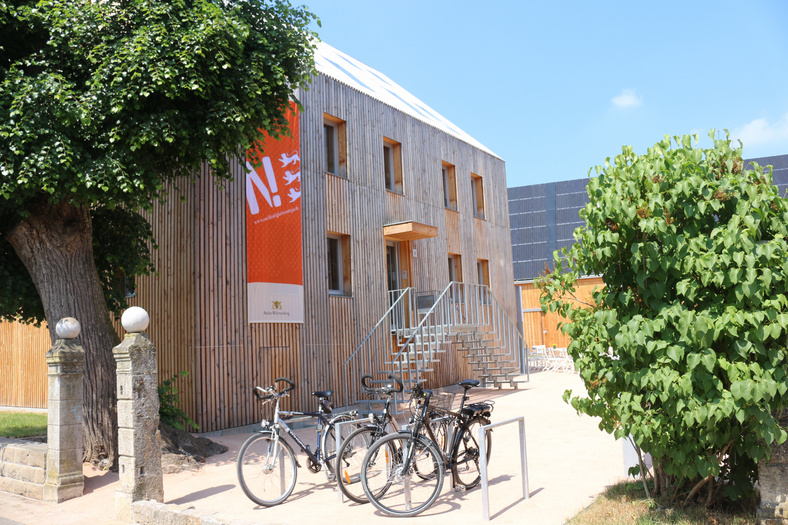 N!-Tage 2015 Aufnahme der HOF8 der Klärle GmbH von außen