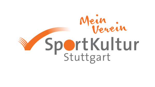 Logo des Sportkultur Vereins Stuttgart, im Logo steht als Zusatz „Mein Verein"