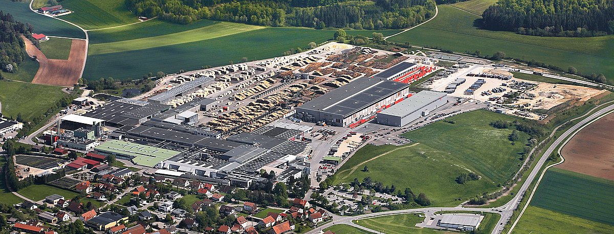 Luftaufnahme der Schwörer Haus KG 