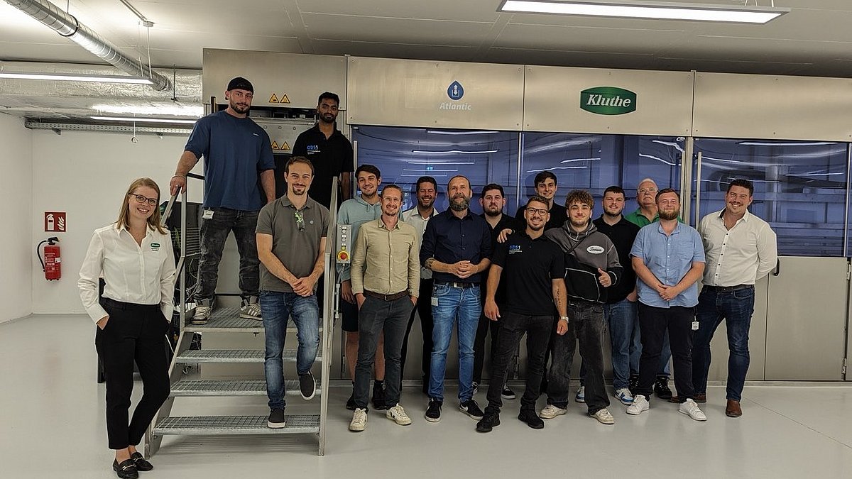 Betriebsbesichtigung der Firma Kluthe