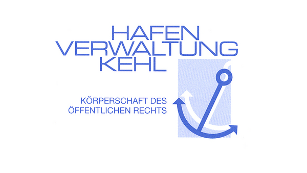 Das Logo der Hafenverwaltung Kehl.