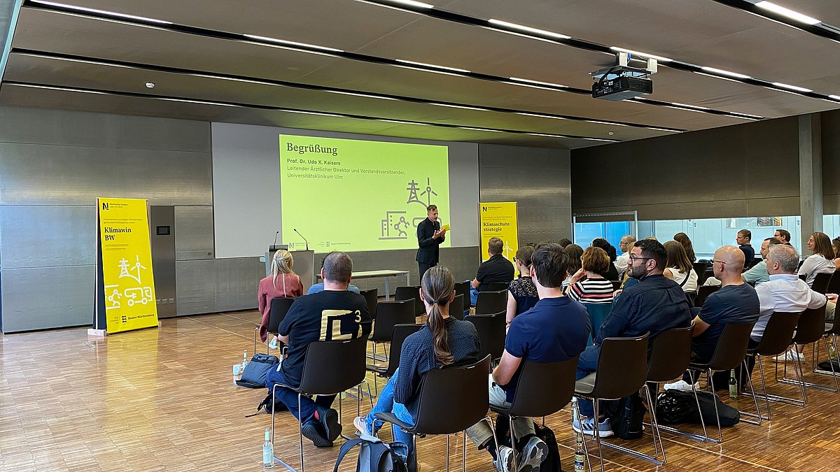 Begrüßungsrede von Prof. Dr. Udo X. Kaisers, Leitender ärztlicher Direktor und Vorstand Universitatsklinikum Uim