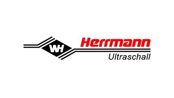 Das Logo der Herrmann Ultraschalltechnik GmbH & Co. KG.