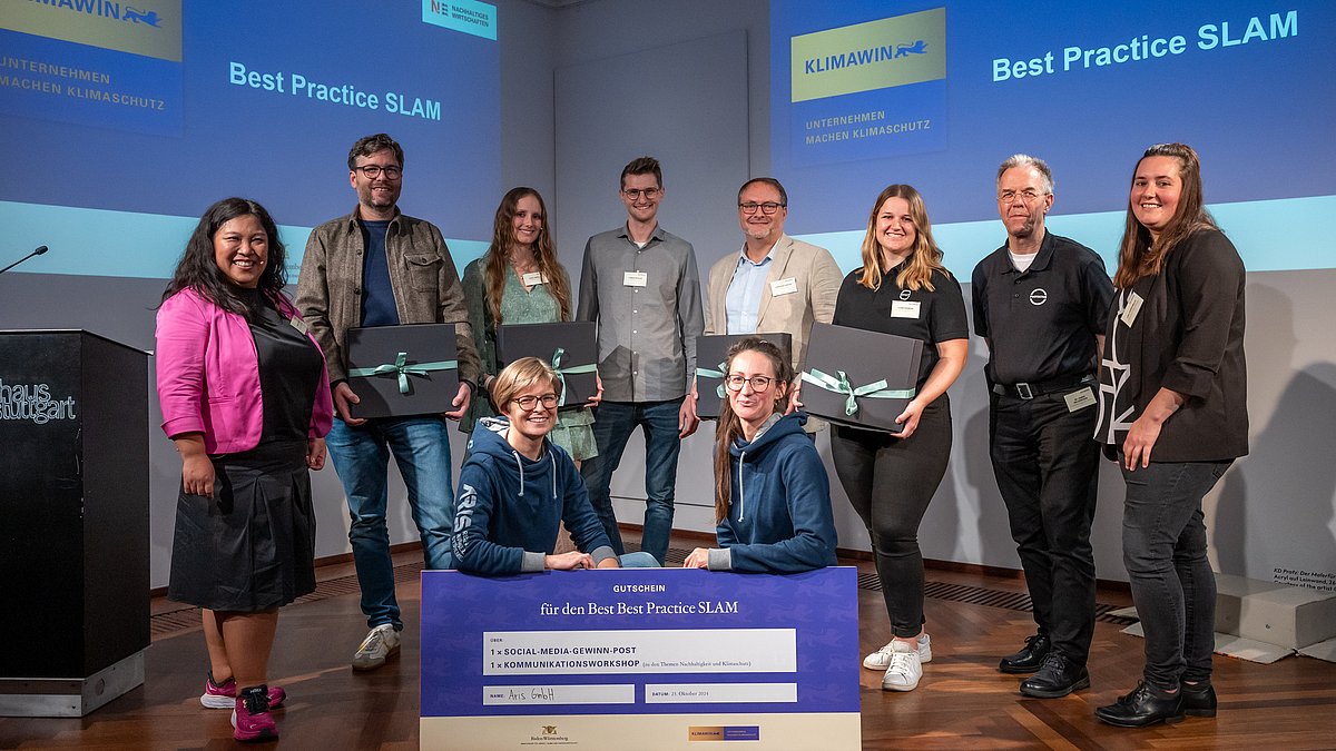 Die Teilnehmenden am Best Practice SLAM