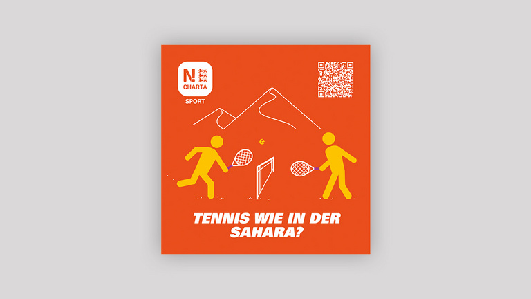 N!-Charta Sport Sticker: Tennis wie in der Sahara?: N! Strategie