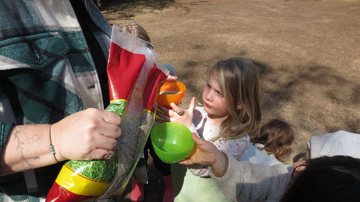 Das Ziel ist, ein Bewusstsein für die Natur zu schaffen und Kindern die Welt der Bienen auf anschauliche Weise näherzubringen.
