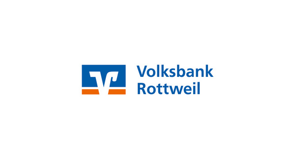 Das Bild zeigt das Logo der Volksbank Rottweil eG.